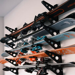 Home Garage Snowboard Rack Display Storage Organizer Fixed Storage Rack Independent Skier Creative Gift