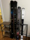 Home Garage Snowboard Floor Stand Display Storage Organizer Fixed Storage Rack Independent Skier Creative Gift