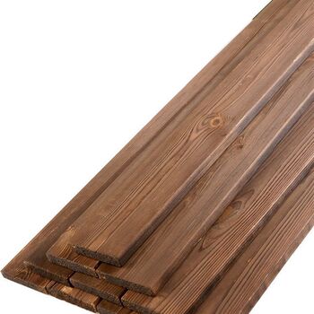Anti-corrosion wood board solid wood square wood sliver wood u floor carbonized board outdoor wood wood decorative keel set