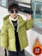 German Razt Brand Store Boys' Winter Thickened down Cotton Jacket 2025 New Model Children's Winter Cotton Coat