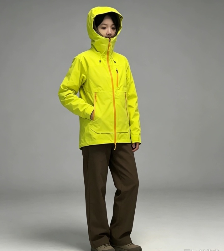 Plain Outdoor Hard-Shell Jacket, Original Pro3L Fabric, Professional-Grade Breathable, Windproof, Waterproof and Wear-Resistant Raincoat Plain Outdoor Hard-Shell Jacket, Original Pro3L Fabric, Professional-Grade Breathable, Windproof, Waterproof and Wear-Resistant Raincoat