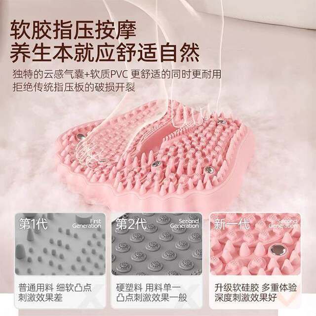 Magnetic Acupressure Foot Massage Mat for Home Use, Jogging, Foot Meridian Stimulation, Indoor Running in Place