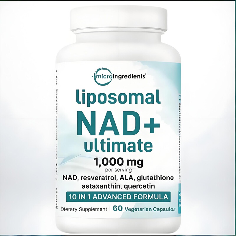 The Best-Selling Liposomal Nad+ Capsules from Tk Amazon in the Us, 60 Capsules, Are a Popular Dietary Supplement