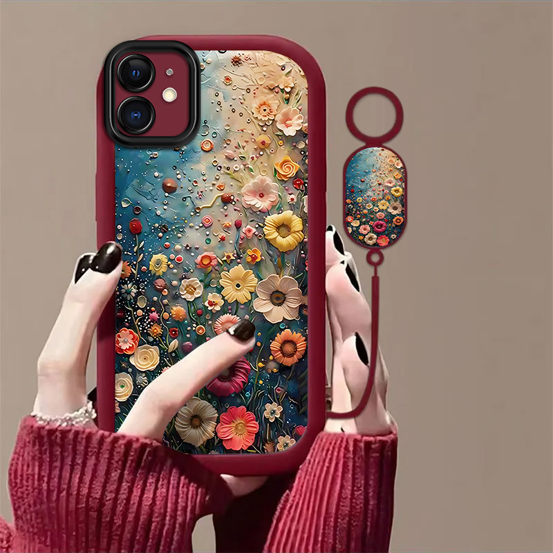 Suitable for Apple 12Mini Mobile Phone Case Iphone12Pro Protective Case Promax Puff Case Silicone Apple All-Inclusive Anti-Fall Twelve Mini Nini New Model Min High-End Mlnl Female Case