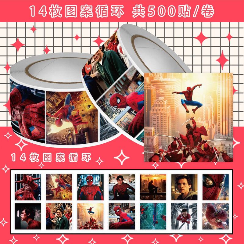 2000 Spider-Man Stickers for the New Era, Tom Holland Style, Super Cool Instagram-Style Decorative Phone Desktop Stickers DIY