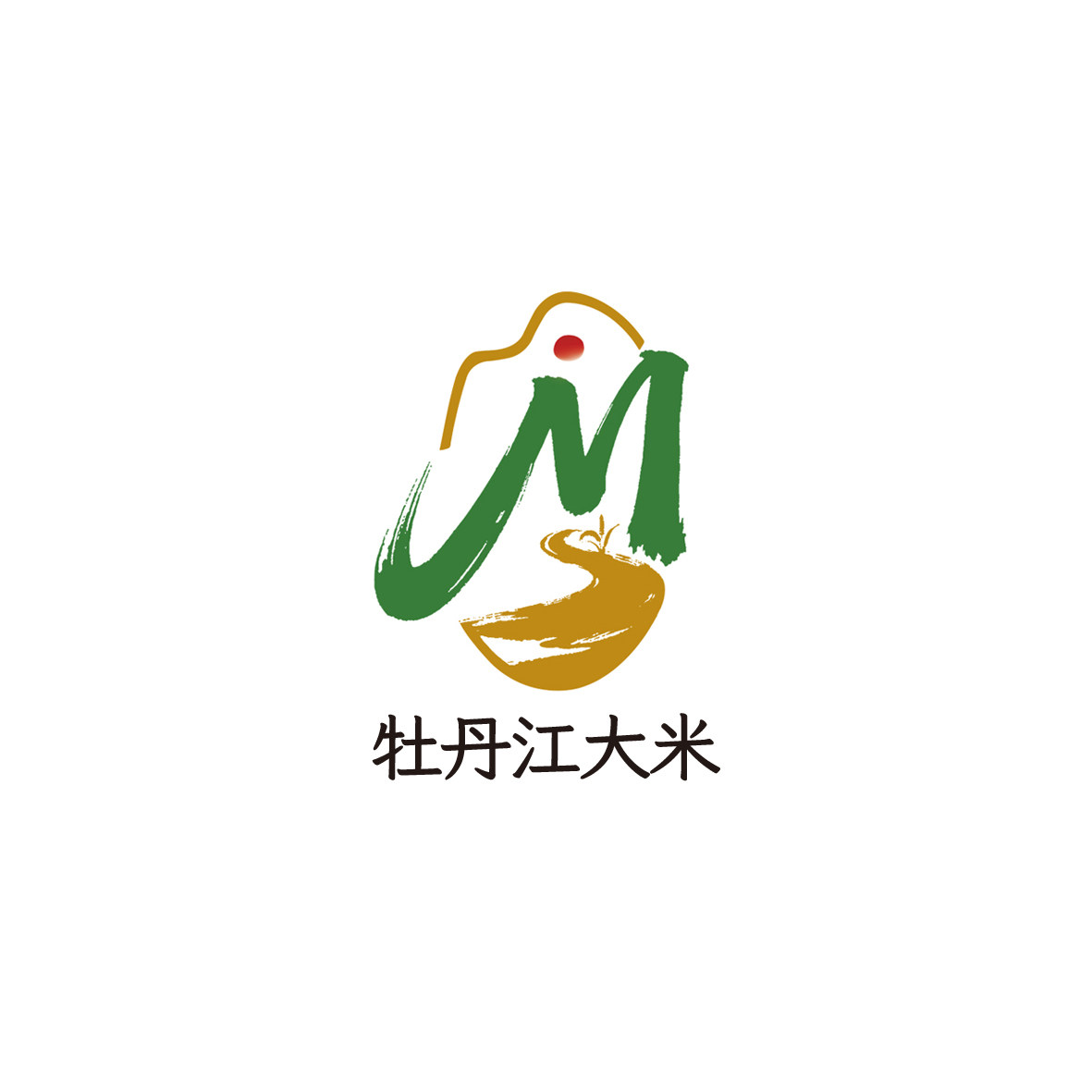 牡丹江大米粮油旗舰店的LOGO