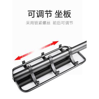 自行车山地车配件后货架后座架可载人快拆单车骑行装备尾架行李架