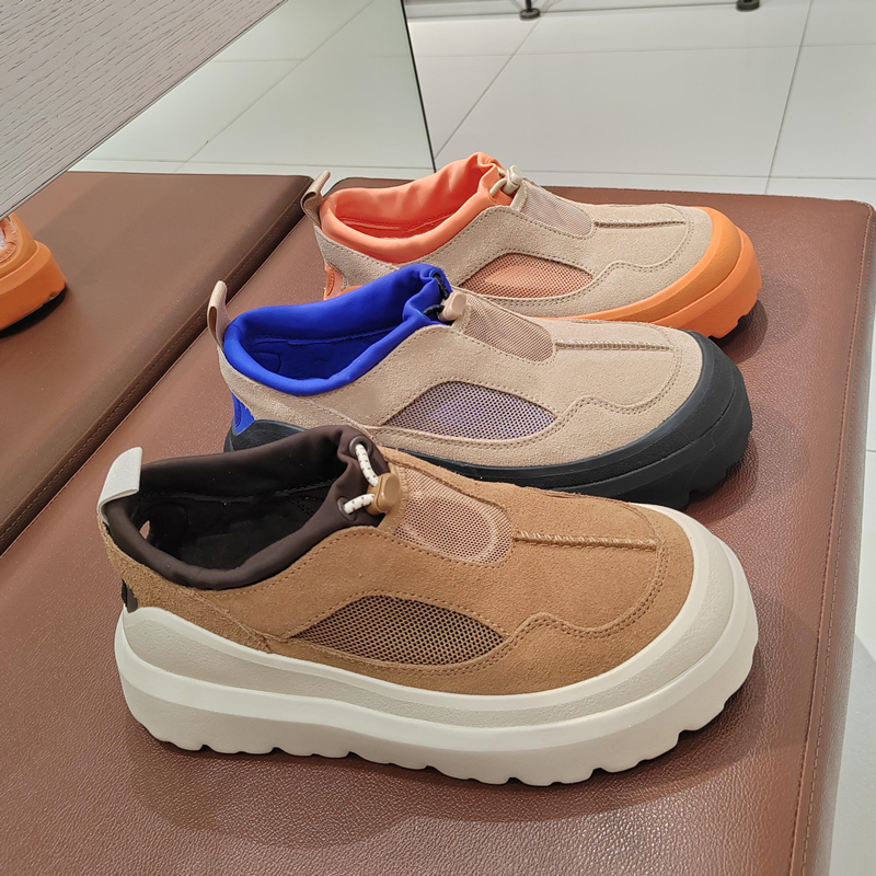 2026 Spring/Summer New Style Wang Yibo Same Style Comfortable and Fashionable Low-Top Thick-Soled Mesh Drawstring Casual Shoes 1174995