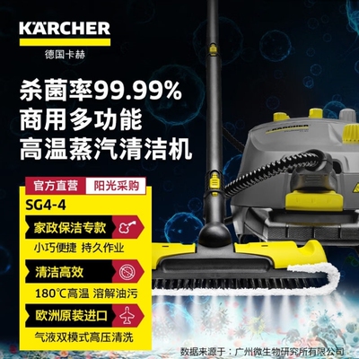 KARCHER German Kach коммерческая многофункциональная машина для очистки паром при высокой температуре и высоком давлении, уборка дома, чистка бытовой техники