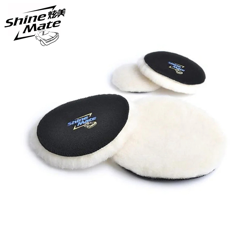 Xuanmei 3 inches 5 inches 6 inches short long wool polishing disc self-adhesive light and heavy cutting to remove scratches sandpaper marks polishing disc