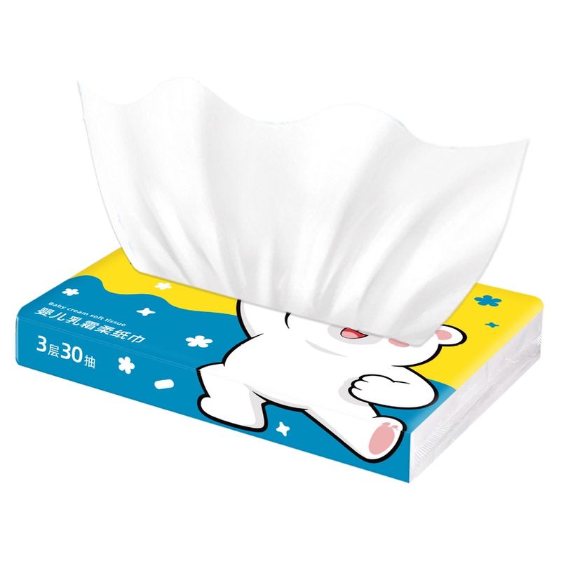 Cloud Soft Towel Cream Paper Baby Hand and Mouth Soft Tissue Paper Pack Affordable Moisturizing Gb1002
