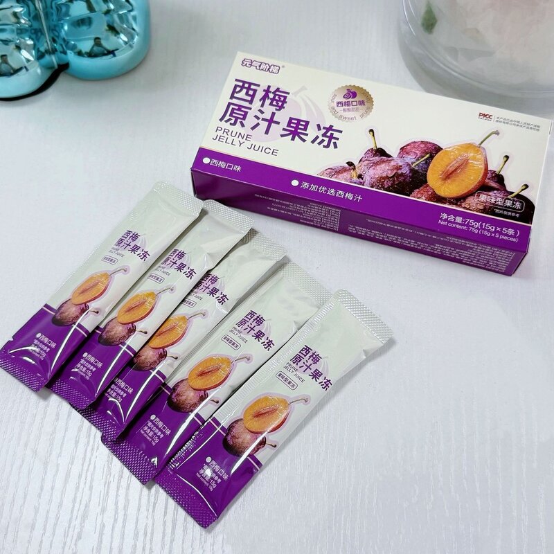 Yuanqi Ladder Prune Juice Jelly: the Savior of Big Meals, Prebiotic Fruit and Vegetable Jelly, Individually Packaged Yuanqi Ladder Prune Juice Jelly: the Savior of Big Meals, Prebiotic Fruit and Vegetable Jelly, Individually Packaged