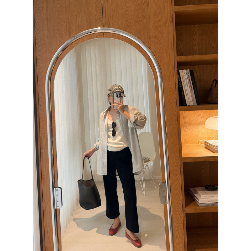 26 Summer Flowers Super Comfortable Mid-Low Waist Casual Elastic Drawstring Flared 9/8 Length Pants