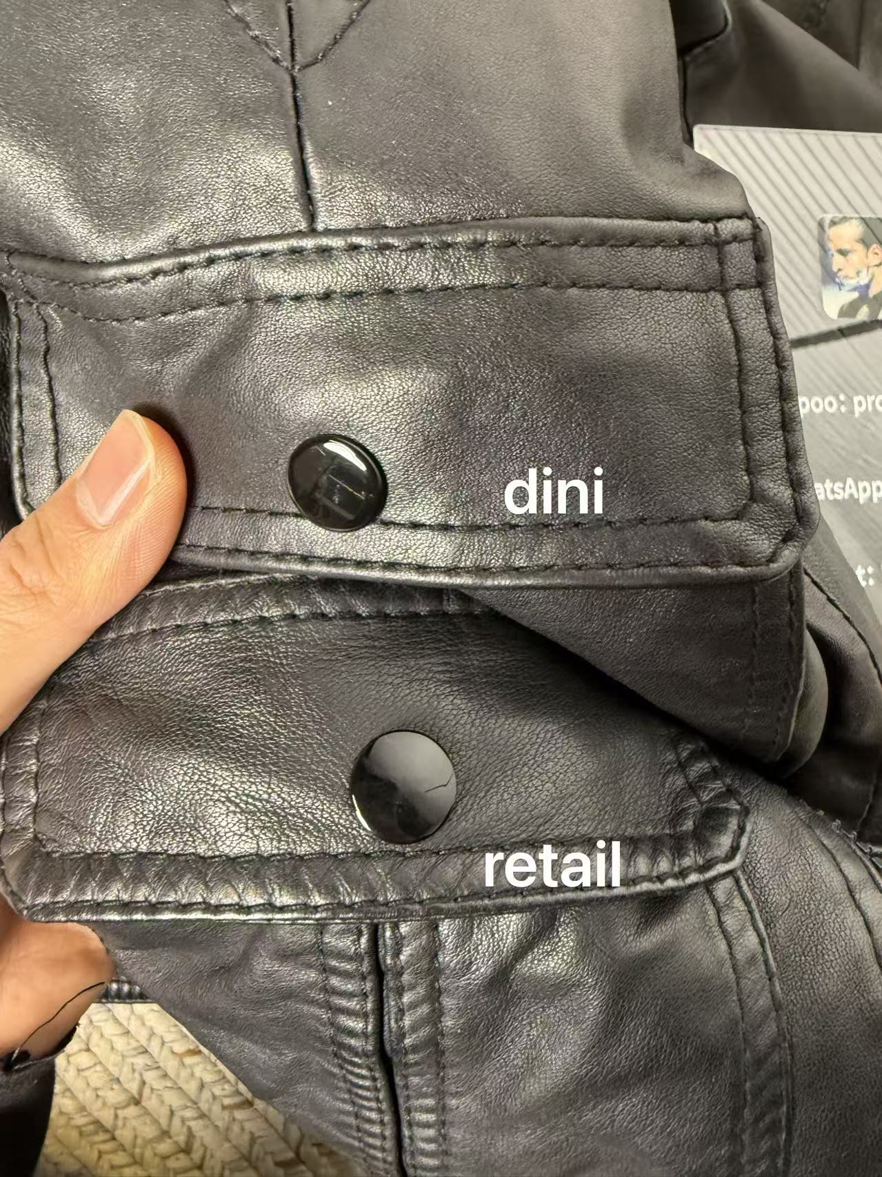 DiniHomme AW06 Кожаная куртка в стиле милитари This Grey Days 