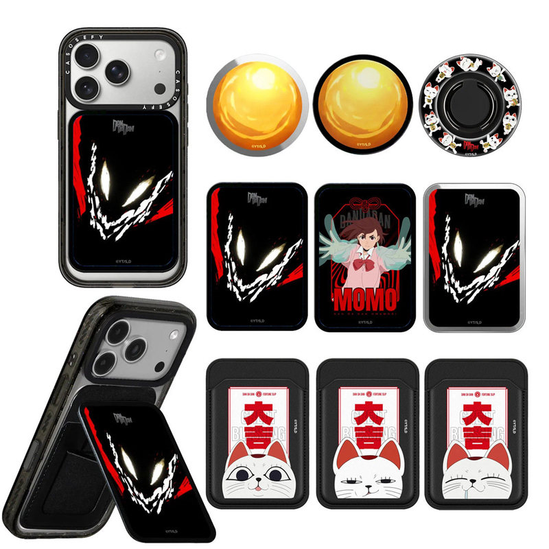 Cute Cartoon Magnetic Stand for Phones, Universal Cartoon Anime Magsafe Magnetic Card Holder, Adorable Cute Cartoon Magnetic Stand for Phones, Universal Cartoon Anime Magsafe Magnetic Card Holder, Adorable