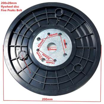 Gym exercise bike transmission flywheel disc dynamic bicycle bearing flywheel disc transmission disc accessories exercise bike flywheel