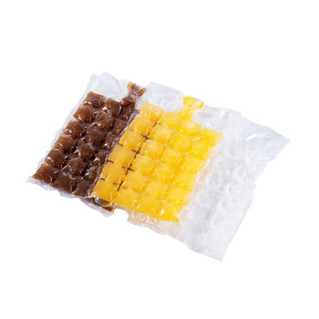 Disposable ice bag grid household self-sealing ice tray edible cold drink frozen ice cube mold ice bag ice box artifact