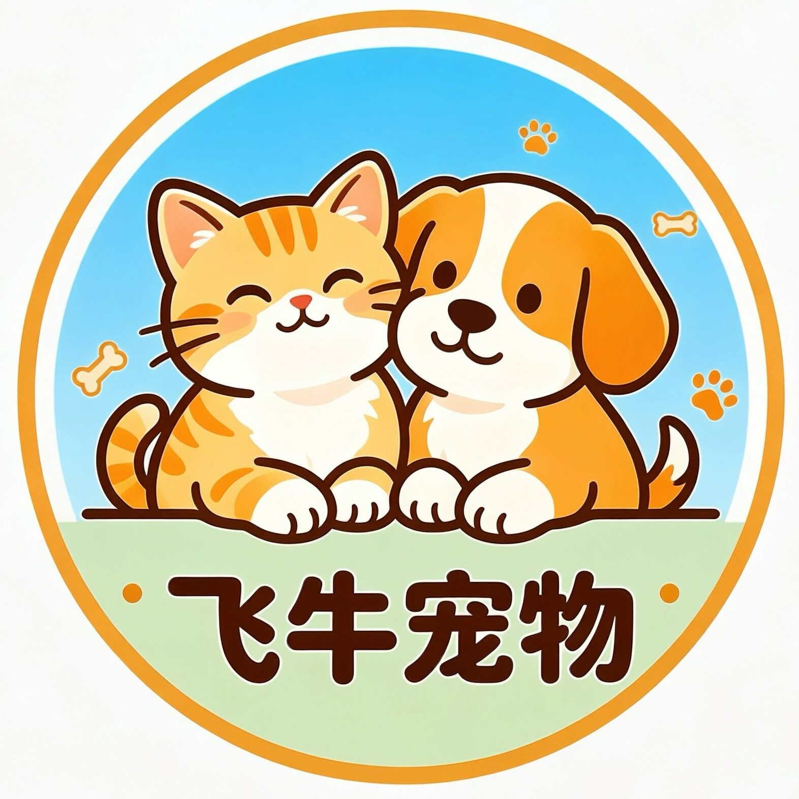 飞牛宠物用品专营店的LOGO