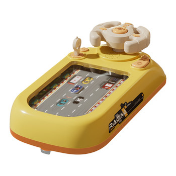 Joystick arcade game machine boy amusement machine racing steering wheel girl stall electronic game arcade entertainment equipment