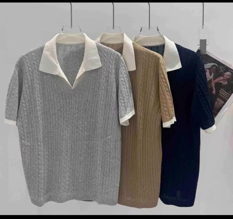 (Extraordinary Benefits) High-End Series, the Tencel Linen V-Neck Fake Two-Piece Set That Used to Cost 129 Yuan, Now Sold Out!