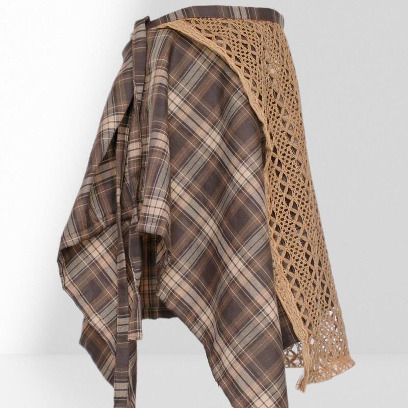Dance Accessories: One-Piece Tie-On Dance Overlay with a Waist Skirt and Hip-Covering Curtain for Tibetan Dance