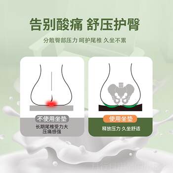 Authentic aifu latex cushion, long-term sitting chair, german cushion, sofa cushion, student classroom seat cushion, bay window cushion