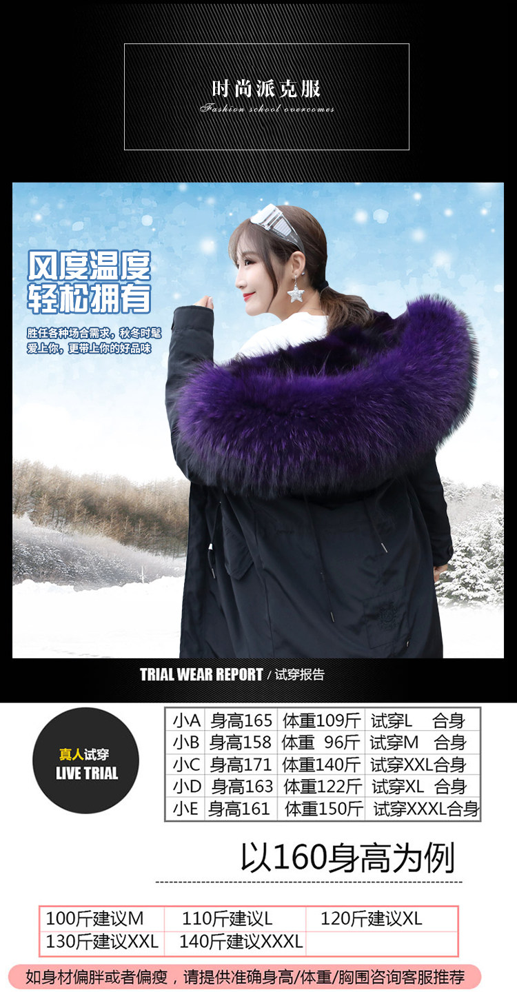 Manteau de fourrure femme - Ref 3174072 Image 12