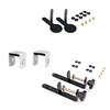 Perforated board accessories-desktop support stand single shot. Only applicable to perforated boards in the store.