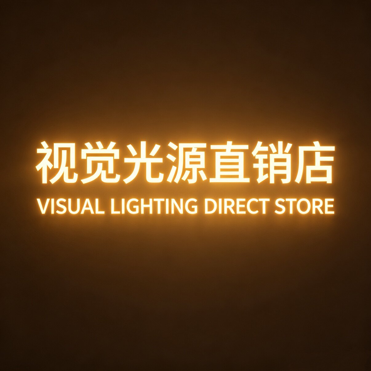 视觉光源直销店的LOGO