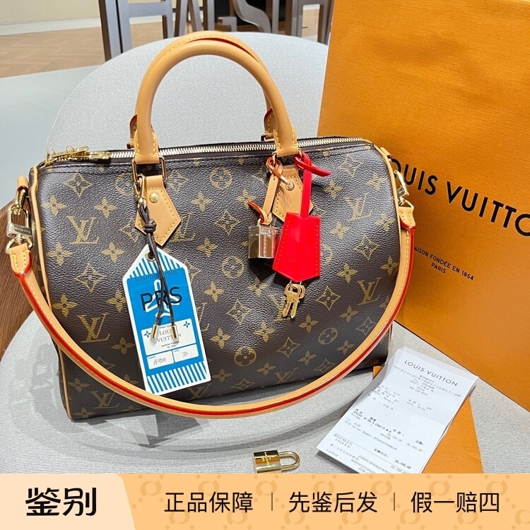 [98% New] Louis Vuitton/Lv Monogram Speedy30 Sofe Pillow Bag