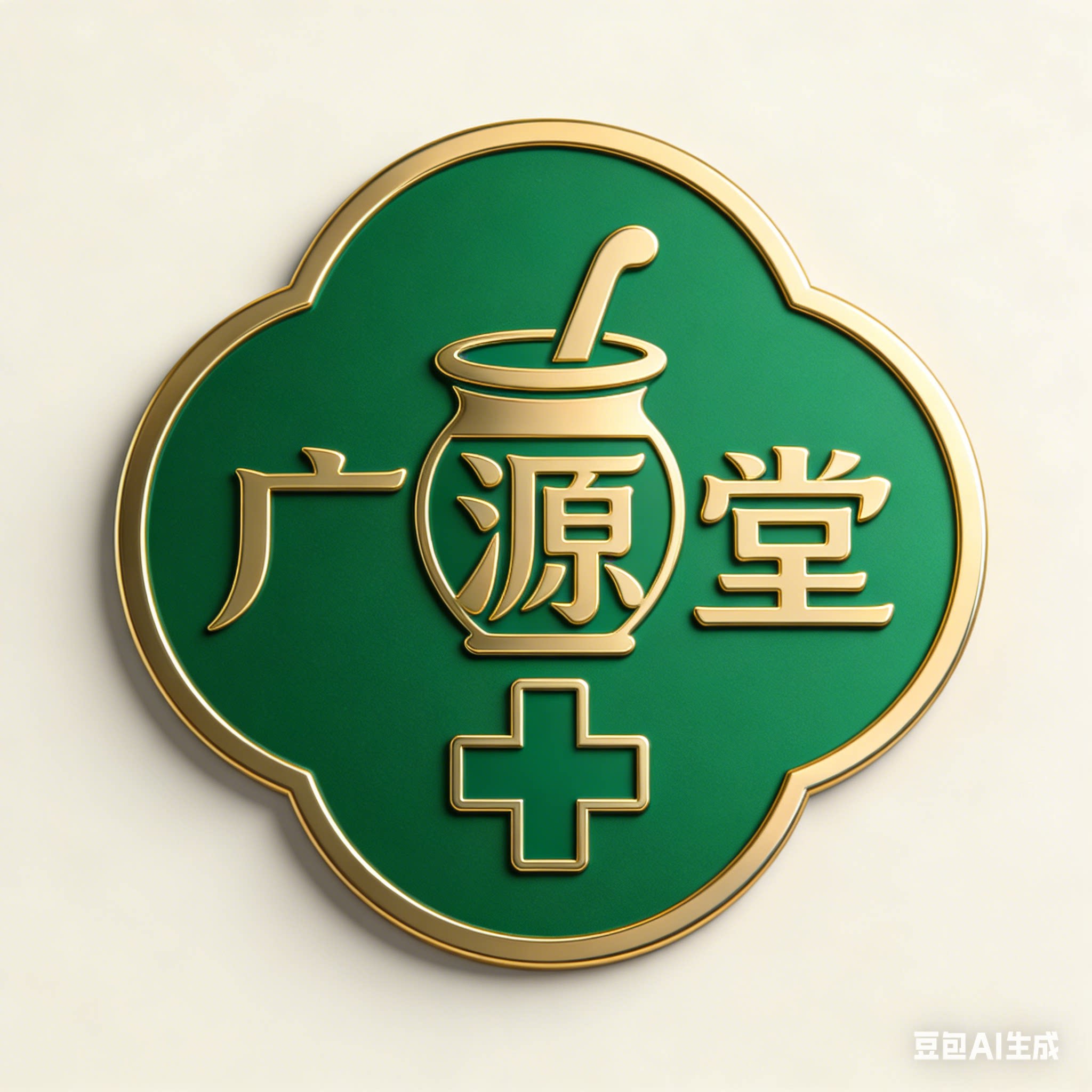 广源堂医药专营店的LOGO