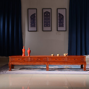 Dongyang mahogany furniture living room mahogany tv cabinet rosewood hedgehog rosewood all solid wood chinese style living room