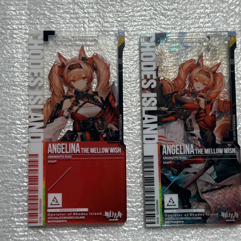 Arknights Pass Magic Modification Wish Fulfillment Angelina Premium One and Two Fresh High-Quality Fast Shipping Three Layers