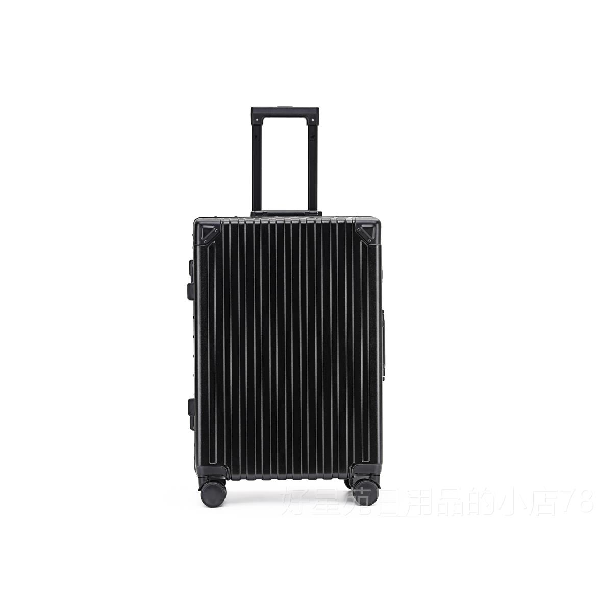 High-end carefully selected box suitcase universal wheel pc pole box for men and women trendy 20-inch pull-up chassis anti-scratch silent travel aluminum