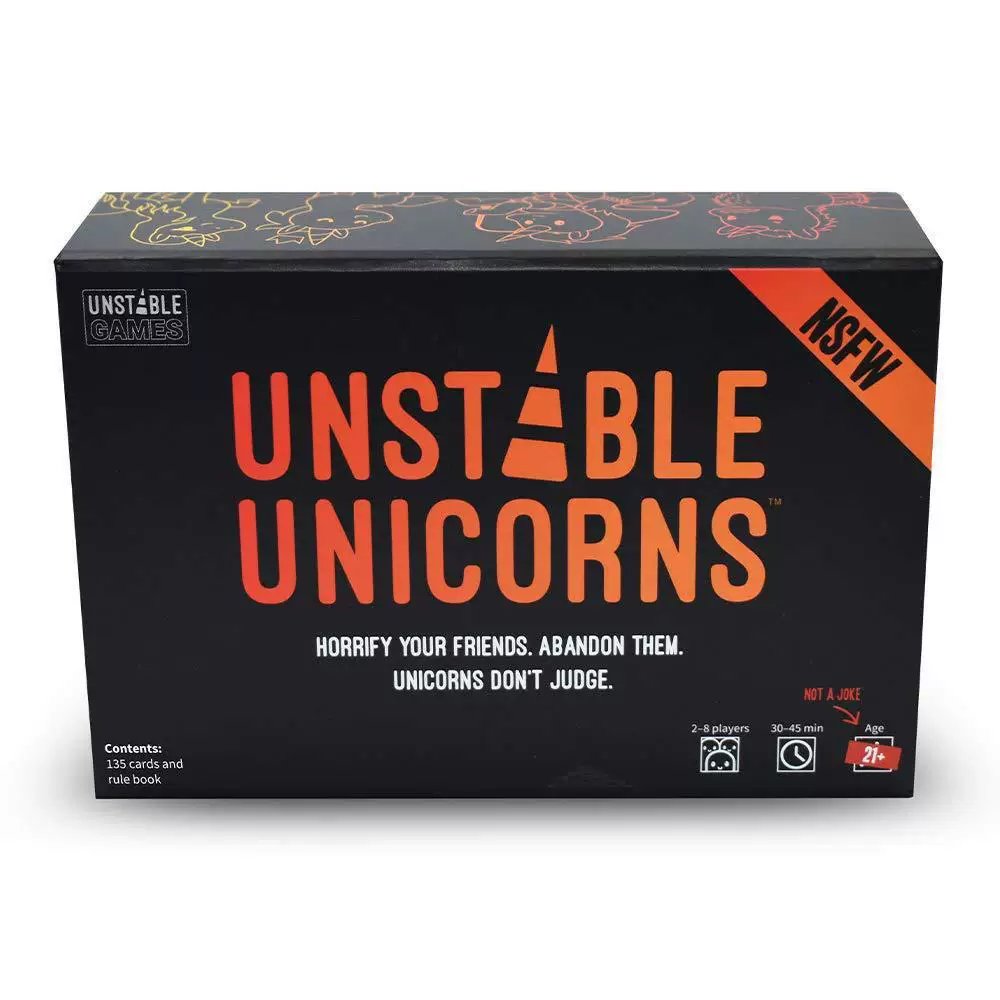 Единороги настольная игра карточная Unstable Unicorns полная английская llamas unleashed альпака
