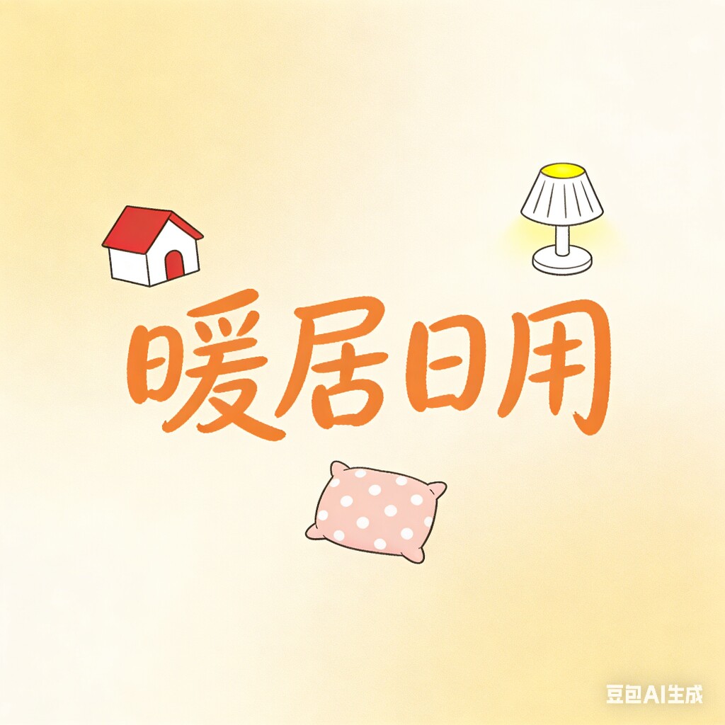 暖居日用铺的LOGO