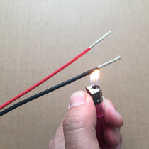 Teflon fire wire High temperature flame retardant copper wire Electronic wire LED power cord Car RV modified copper core wire