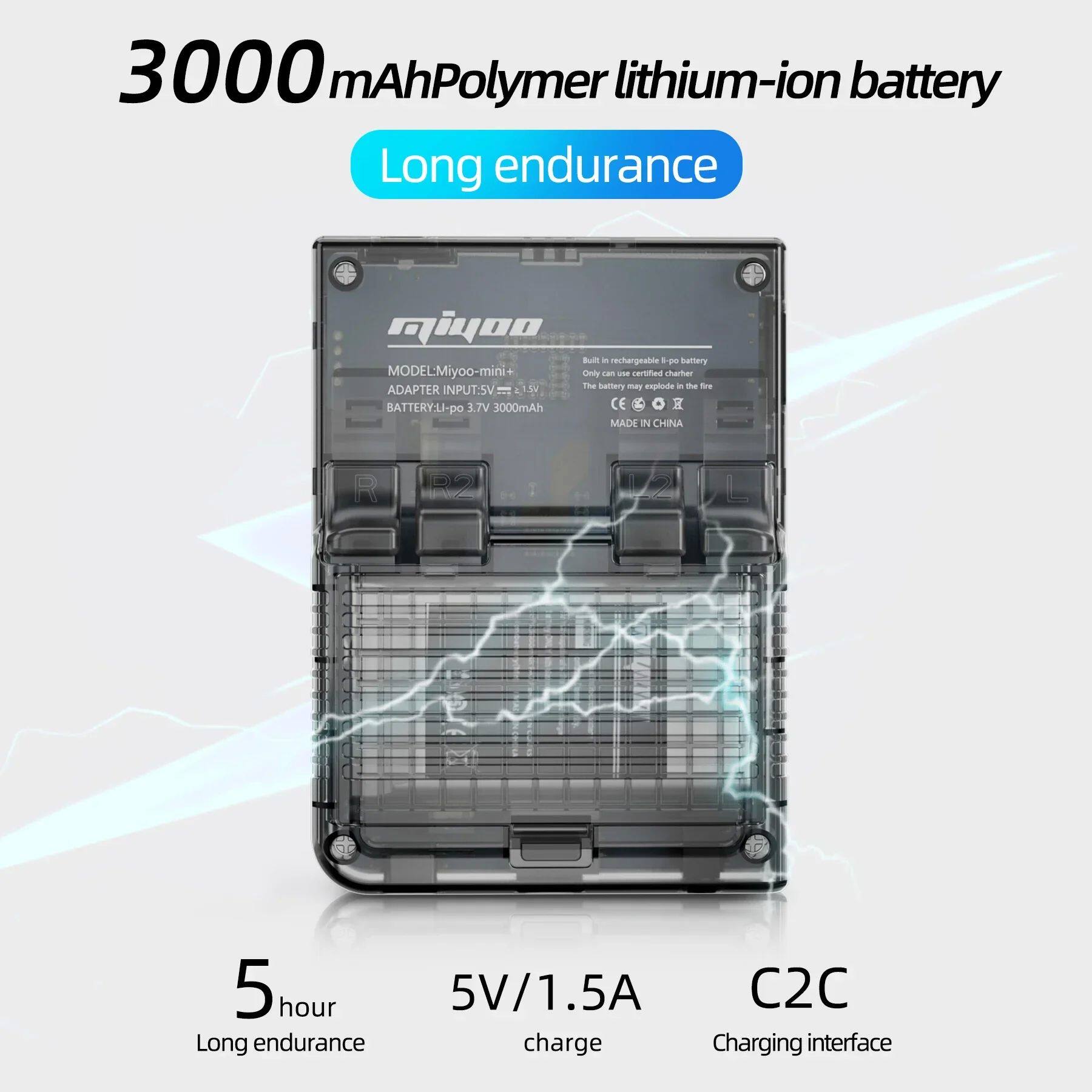 Портативная портативная игровая консоль MIYOO Mini Plus V2 Mini в стиле ретро Eight 8bitdo/of Fame 