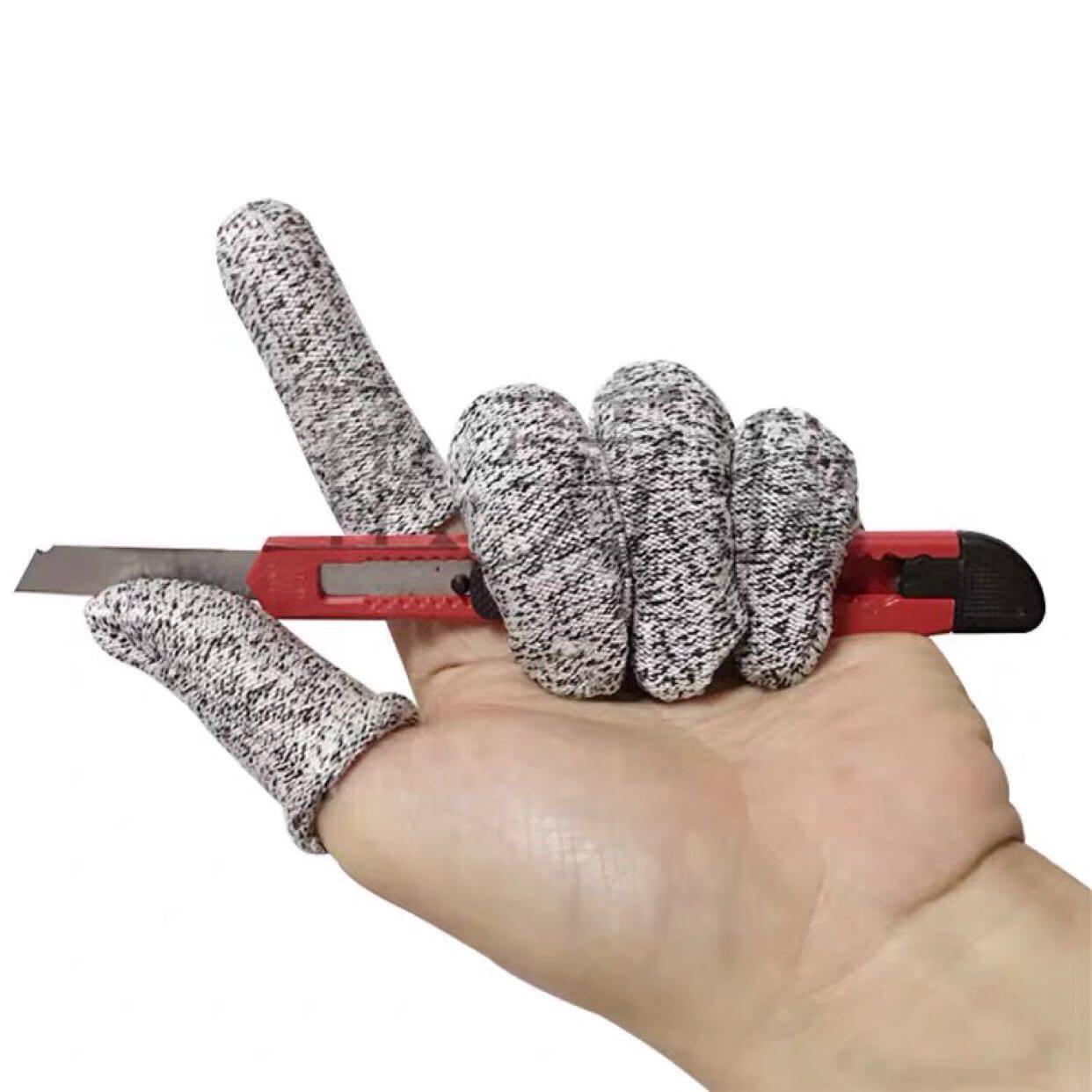 New anti-cutting fingertips Finger Sleeves Lao Bao Gardening Five Level Anti-Cutting Finger finger Wear Resistant Finger Protection Finger