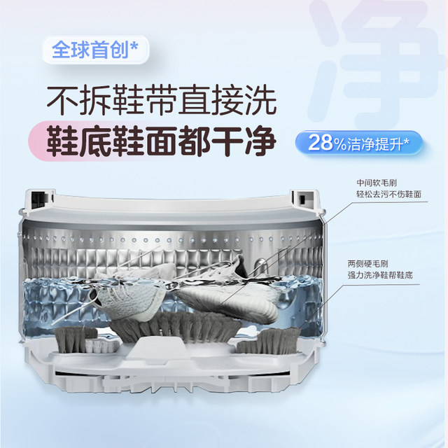 Haier Produces the Commander Three-Tub Washing Machine, a Shoe-Washing All-In-One Machine, Fully Automatic Dual-Dry Promax, Official Genuine Product