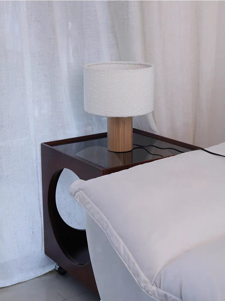 Natural Wood Table Lamp