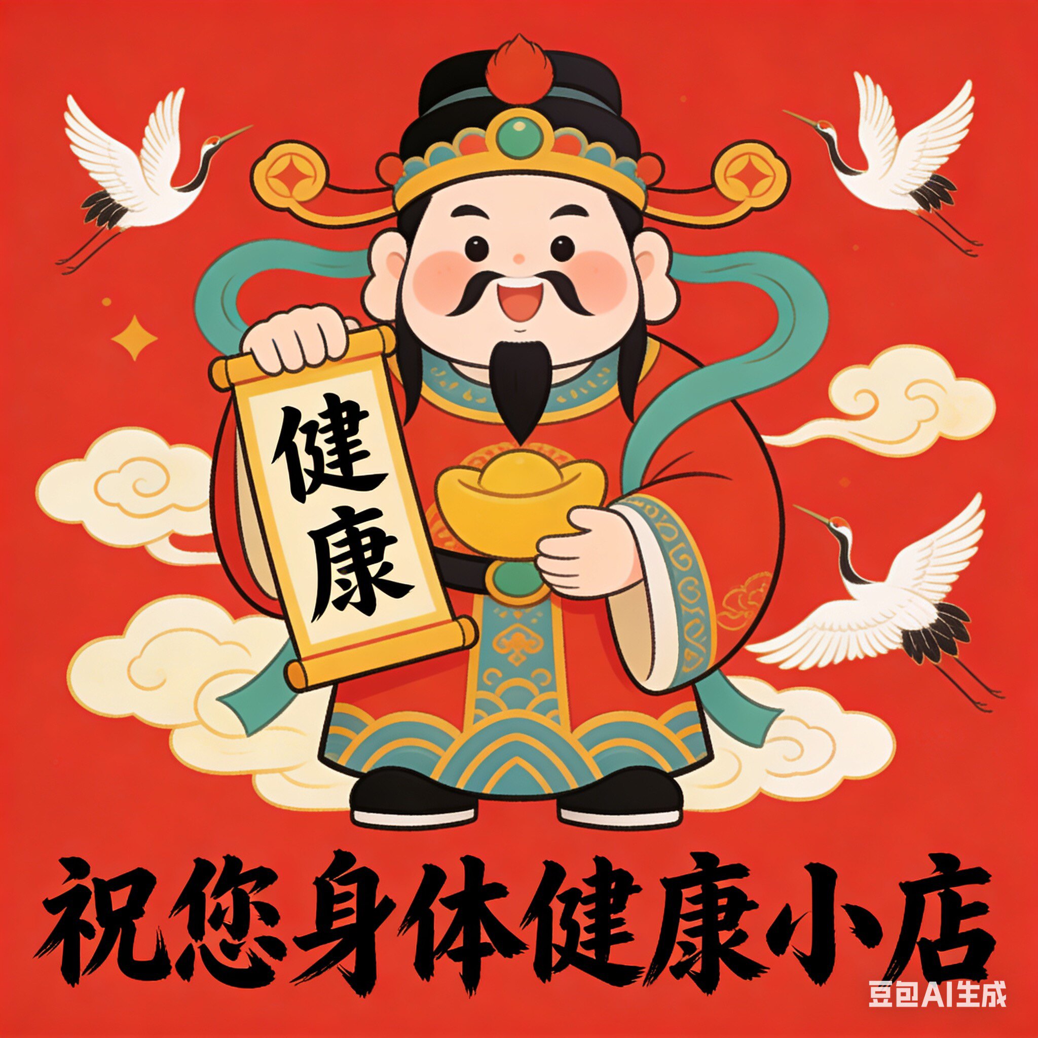 祝您身体健康小店的LOGO