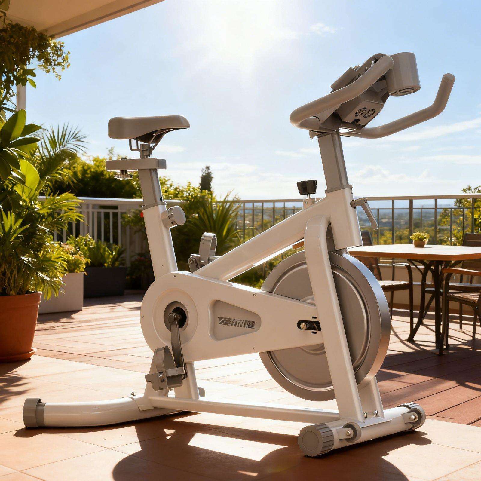 Source Factory Dynamic Bike Home Exercise Bike Indoor Silent Fitness Equipment Pedal Bicycle