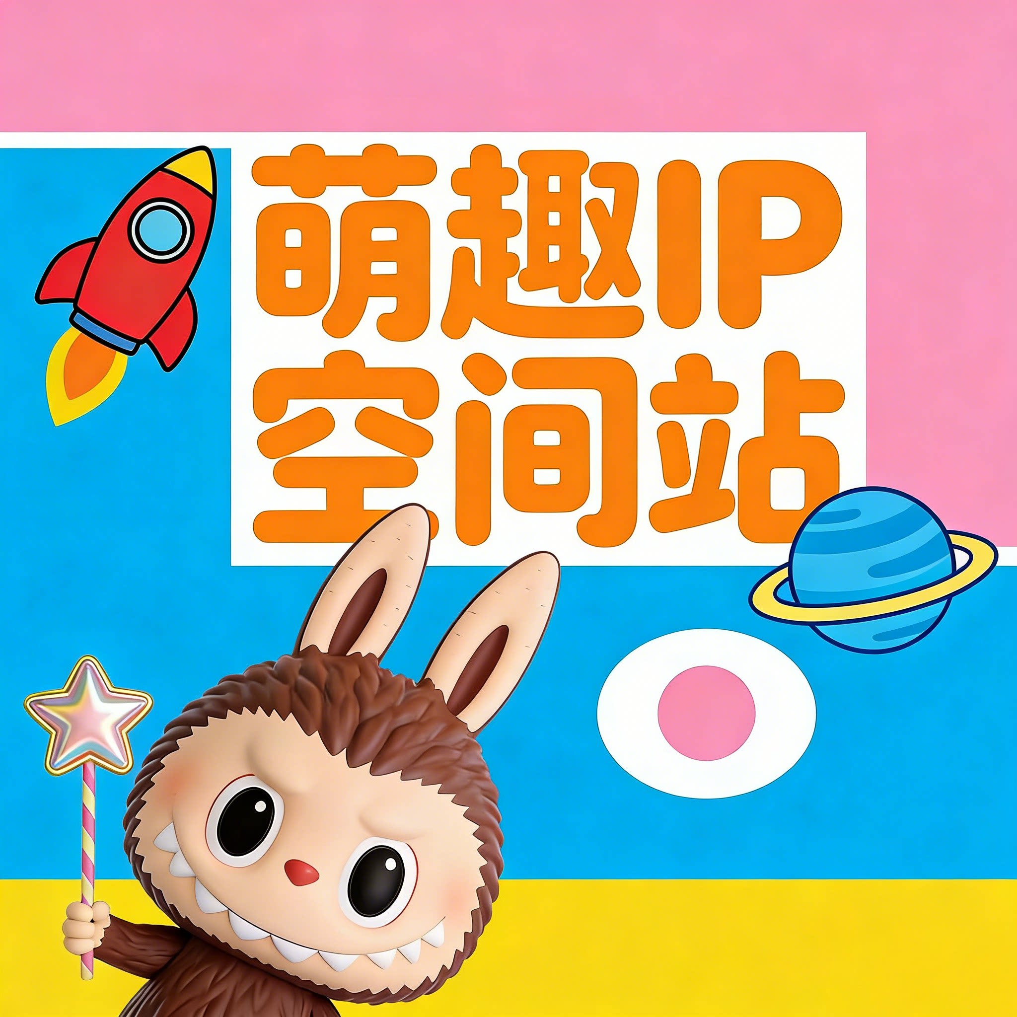 萌趣IP空间站的LOGO