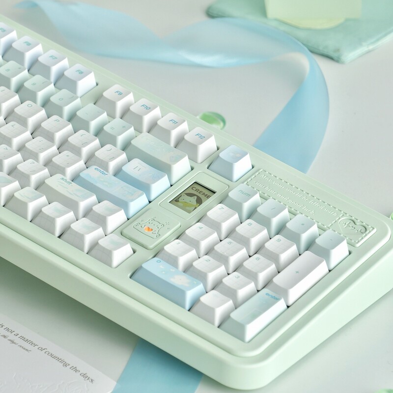 Amuu Lab Goldfish Dream Keycap Fc Height Dream Core Heat Sublimation Personalized Mechanical Keyboard Keycap