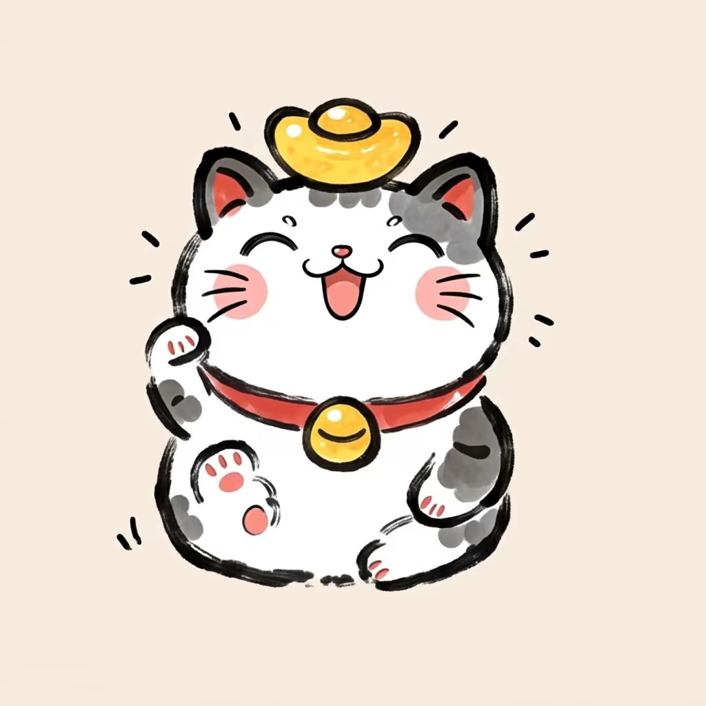 发财猫正品代购的LOGO