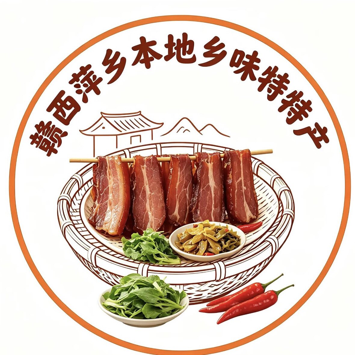 赣西萍乡本地乡味特产