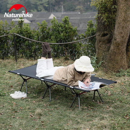Noo customer outside camping camping camp bed folding bed single portable office lunch break artifact home foldable reinforcement