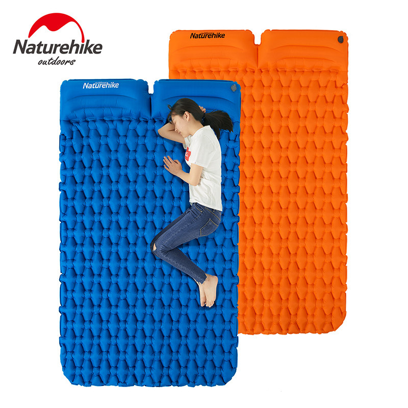 NH Nongkang Lightweight Single Twin Air Bag Fast Inflatable Moisture Mass Outdoor Camping Tent Diamond Eve Pad