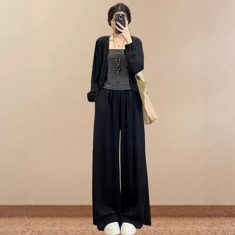 2026 Autumn Two-Piece Casual Sports Fashion Versatile Casual Suit L3 2026 Autumn Two-Piece Casual Sports Fashion Versatile Casual Suit L3